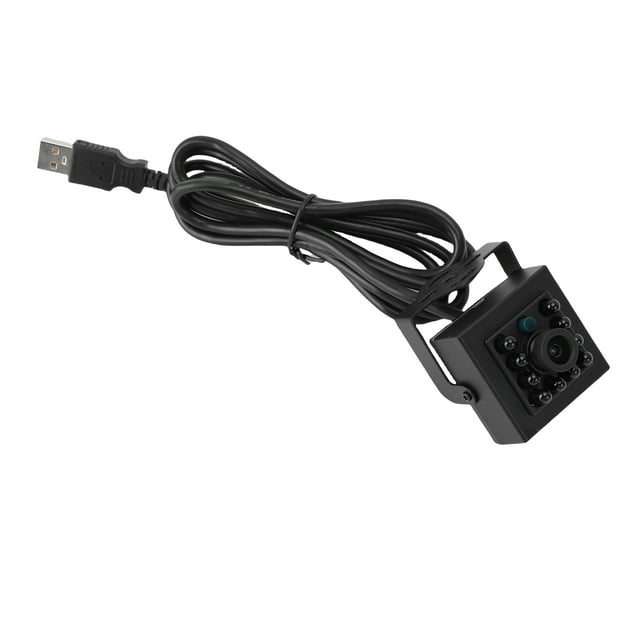 Caméra Web en PVC Plug and Play avec Faible Lumière Automatique et Exposition Manuelle, Caméra d'Ordinateur USB, Caméra Web en Métal et Aluminium Compatible OTG avec Contrôle de Luminosité