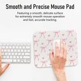 thumbnail image 3 of Trendy Pink Bow Coquette Mouse Pad, Office Supplies Mouse Pad, Pink Desk Accessories, Gamer Girl Accessories, Cute Square Mouse Pad Gifts for Girls Women, 3 of 6