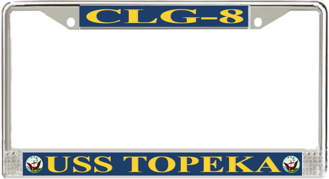 USS Topeka CLG-8 License Plate Frame