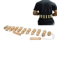 thumbnail image 1 of Massage massager back massage roller manual pull massage back massager with handle wooden roller (rolling surface 18.9 x 3 inches), 1 of 8