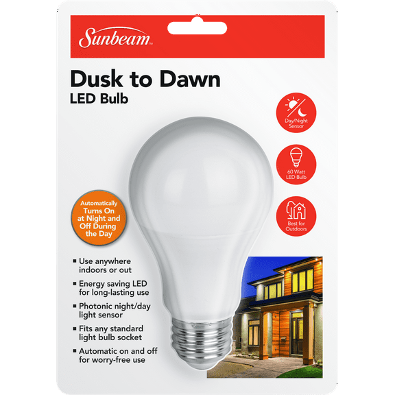 As Seen On Tv Dawn To Dusk Light Bulb