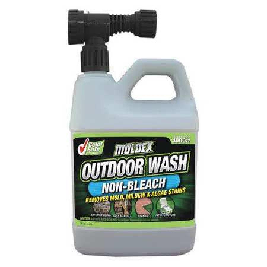 MOLDEX 5330 Liquid 56 oz. Mold Mildew Remover, Hose End Connection
