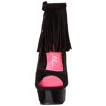thumbnail image 2 of 609-APONI 6" Heel Velvet Fringe Ankle Cuff Platform Shoes, 2 of 4