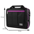 thumbnail image 3 of Executive Travel 14 inch Laptop Bag Briefcase Convertible Backpack, 3 of 8
