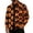E3-Earthy Yellow, variant on Halloween Print Corduroy Jacket for Men Long Sleeve Button Down Shirts with Pockets Lapel Collar Coats Loose Fit Fall Winter Vintage Casual Clothing,Beige 3XL