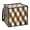 Brown Beige, variant on Home Organizer Foldable Fabric Storage Bin With Handle Cute Flowers Ladybugs