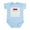 Sky Blue, variant on CafePress - Firefighter's Son Infant Bodysuit - Baby Light Bodysuit, Size Newborn - 24 Months