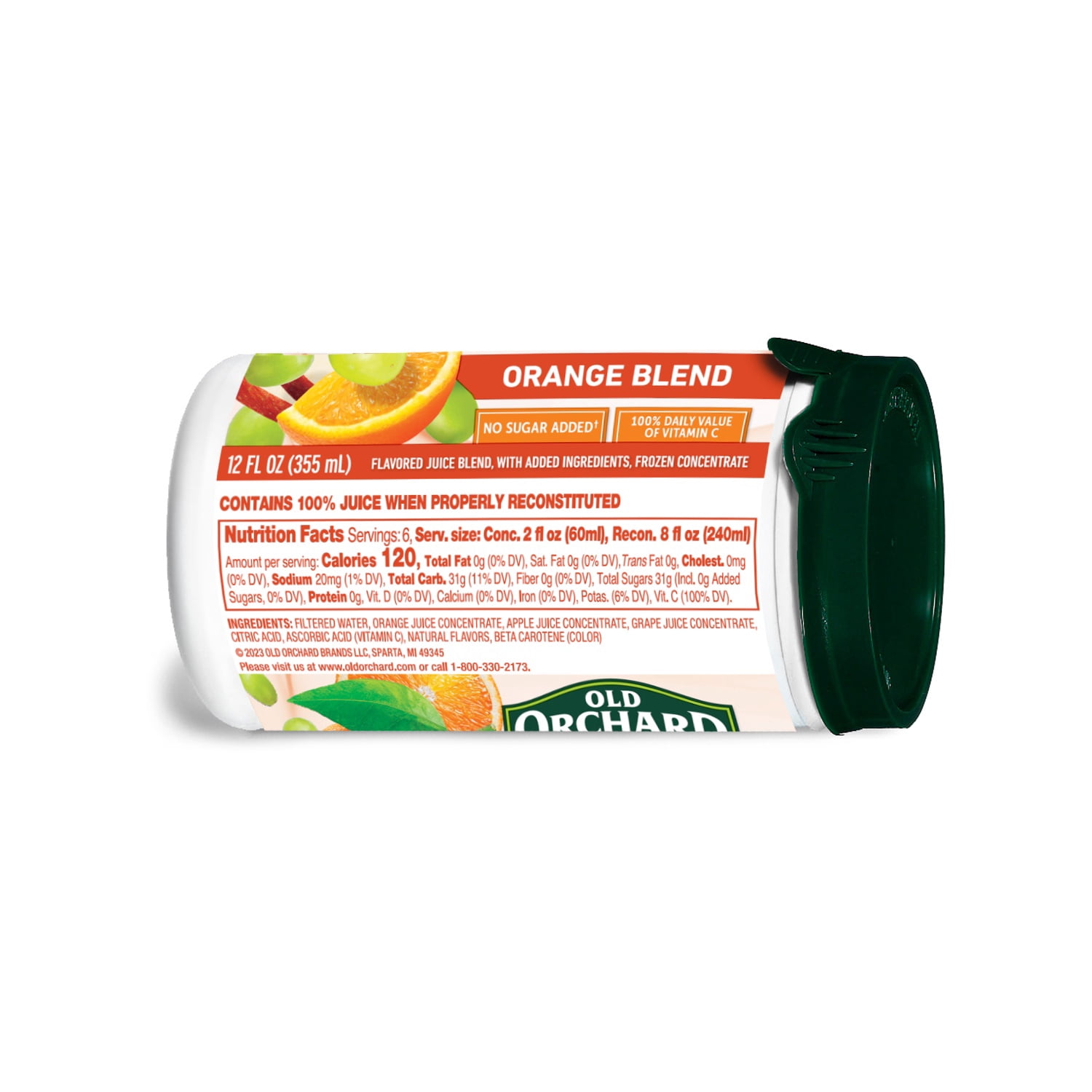 12 OZ OLD ORCHARD ORANGE JUICE BLEND 100% JUICE