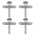 thumbnail image 2 of Spring-Loaded Plunger Latch Stainless Steel Bed Hardware Accessories 4Pcs, 2 of 4
