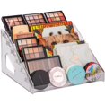 thumbnail image 2 of Estante de exhibición de esmalte de uñas de múltiples capas de acrílico transparente, caja de almacenamiento de lápiz labial, estante de exhibición de cosméticos de tienda de uñas de plástico de, 2 of 5