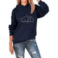 thumbnail image 2 of Take Me To The Mountains Hoodies for Women 2025 Camping Hiking Graphic Hooded Sweatshirt with Pockets Pullover Tops, 2 of 5