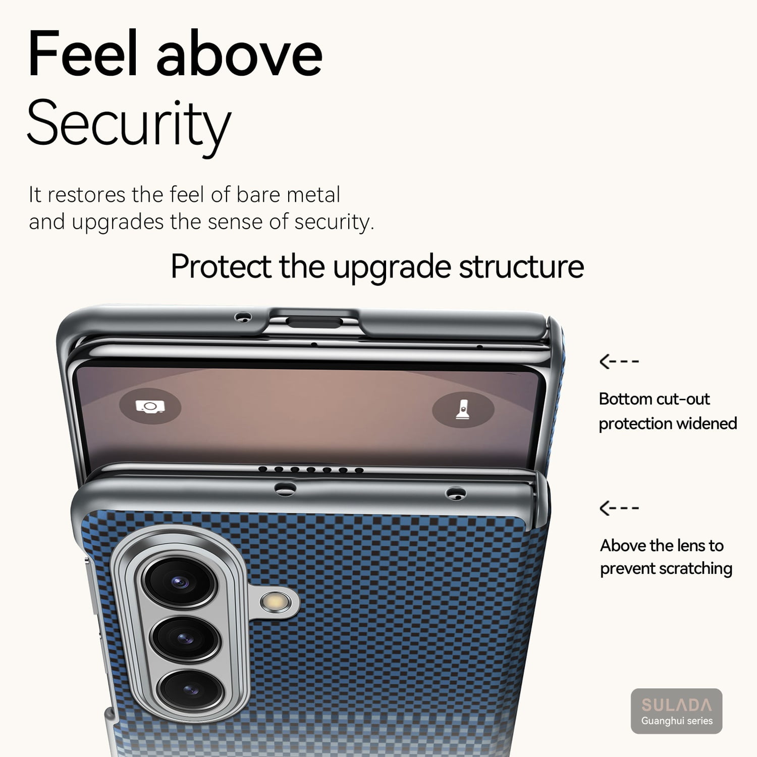 Decase Magnetic Case for Samsung Galaxy Z Fold 7 5G 2025, Slim Carbon Fiber Texture Hard PC Case,Compatible with Mag-Safe,Shockproof Flip Non-Slip Hybrid Phone Cover for Samsung Galaxy Z Fold 7,Blue
