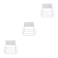 thumbnail image 1 of Injueey Estante de almacenamiento para cucharas, soporte de almacenamiento para colgar de hierro, punzonado gratis, organizador de cocina, blanco 3piezas, 1 of 6