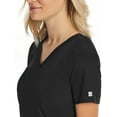 thumbnail image 3 of Maevn Women's Eon Sport Sporty & Comfy Multi Pocket V-neck Top, 3 of 4
