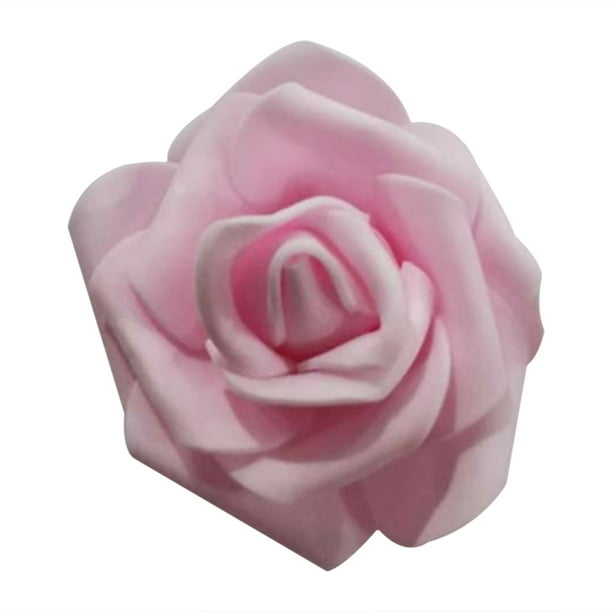 Paquete de 50 flores biónicas artificiales Cateissary espuma PE Rosa claro JJ18310-01