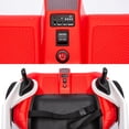 thumbnail image 6 of Joyracer 24V Bumper Car for Kids with Remote Control, 3 Speeds, 24 Volt Ride on Toys Electric Car with Volume Adjustable, Music, Bluetooth, MP3, Horn, Red, 6 of 8