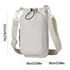 thumbnail image 3 of Bolsa portátil para botellas de agua para mujer, ligera, para viajes al aire libre, bandolera multifuncional para móvil, 3 of 5