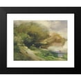 thumbnail image 2 of William Henry Holmes 24x19 Black Modern Framed Museum Art Print Titled - The Shaded Walk (1927), 2 of 5