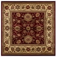 thumbnail image 3 of Safavieh Lyndhurst Victoria Floral Area Rug, Red/Ivory, 6' x 6' Square, 3 of 13