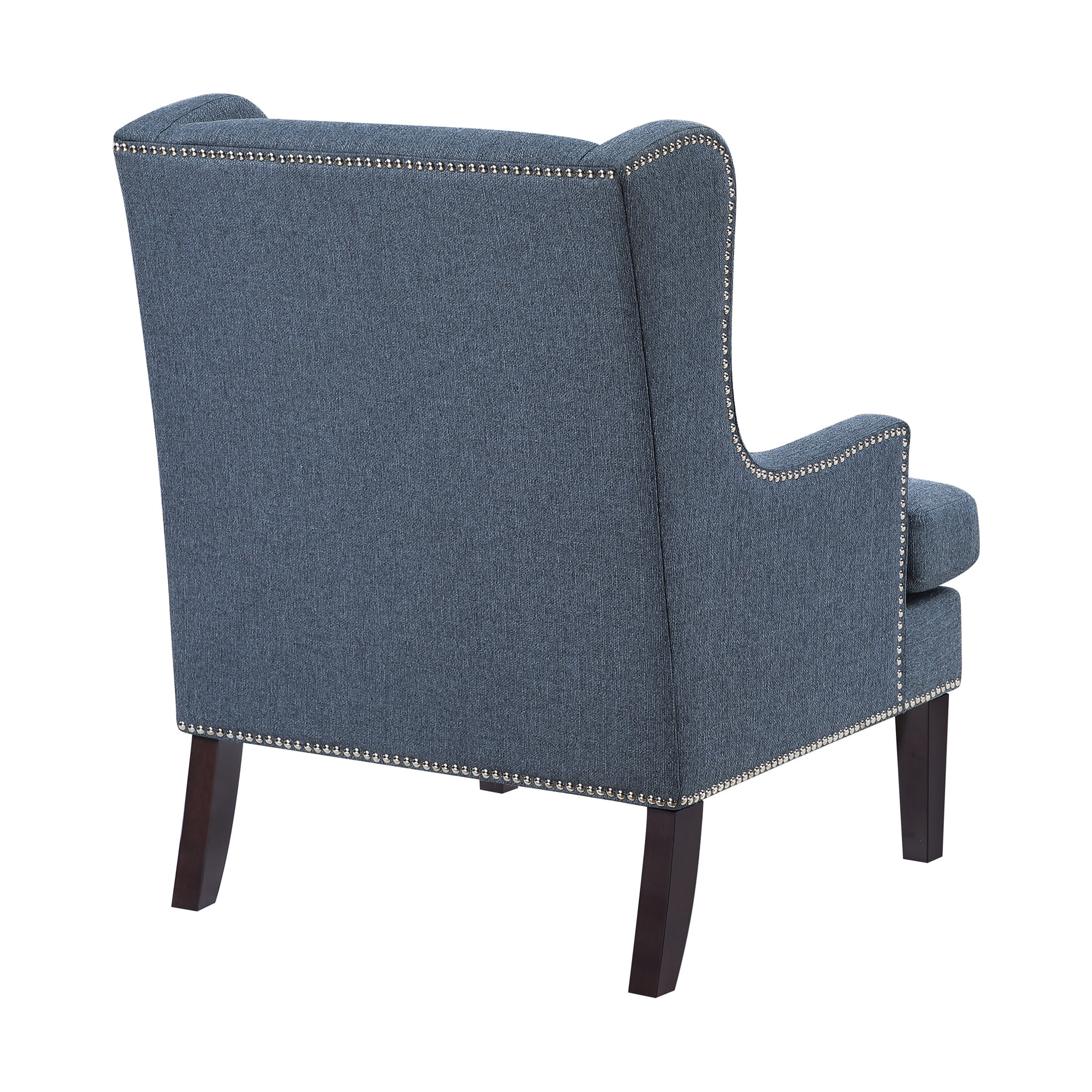 OakvillePark Briarhollow Textured Fabric Accent Chair, Blue