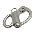 thumbnail image 3 of Stainless Quick Release Boat Anchor Chain Eye Shackle Swivel Hook Snap Marine, 3 of 11
