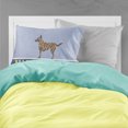 thumbnail image 2 of Carolines Treasures BB8300PILLOWCASE Dutch Shepherd Welcome Fabric Standard Pillowcase, 2 of 2