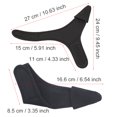 thumbnail image 1 of Guantes de pesca de un solo dedo ANGGREK Cuero artificial 2PCS, 1 of 8