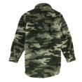 thumbnail image 2 of P.J. Salvage Womens Cozy Camouflage Jacket, Green, Medium, 2 of 2