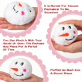 thumbnail image 2 of 30 bolas de nieve de peluche de Zhanmai con forma de muñeco de nieve, 5 cm, para Navidad, 2 of 7