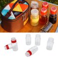 thumbnail image 4 of Juego De Botellas De Condimento Para Exteriores, Bolsas De Tela Oxford, Resistencia Al Desgaste, Multipropósito, A Prueba De Fugas, Dispensador De Condimentos Portátil Para ANGGREK BE2718, 4 of 8