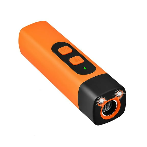 Bark Shield Anti Barking Device for Dogs,Double Lights Flashing,with LED Flashlight,Ultrasonic Dog Barking Device for Small Medium Large Dogs