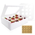 thumbnail image 1 of Cupcake Boxes Luck.wh, 12 unidades, 144 cupcakes, 1 of 7