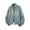 Mint Green, variant on Zynoxe Plus Size Windbreaker Jackets for Men with Pockets & Elastic Cuffs Hem Classic Stand Collar Zip Up Jackets Loose Long Sleeve Bomber Jacket Fashiona Solid Color Motorcycle Trench Coat