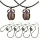 thumbnail image 3 of FELTECHELECTR 6 piezas de collar egipcio con colgante de escarabajo, accesorio para el cuello para hombres y mujeres., 3 of 6