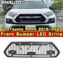 RAV4 Bumper Grill Car Front Grill Body Kit Front Bumper Grille Grill For Toyota RAV4 2019-2022 Adventure Edition Car Accessories