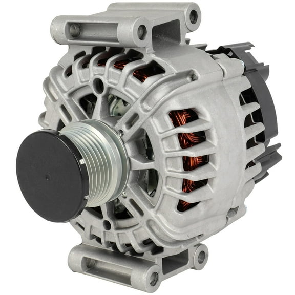 SCITOO Alternator Fits for Mercedes-Benz for C250 1.8L 2012-2015,for Mercedes-Benz for SLK250 1.8L 2012-2015 12V 125Amp CW 6-Groove Pulley 11716N 115810 TG12C063 440263 A0141541402 0141541402 A3284