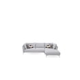 thumbnail image 2 of Enza Home Mayfair Fabric Right Hand Facing Chaise Sofa Module in Off White, 2 of 12
