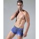 thumbnail image 3 of Men's Denim Print Swim Trunks Quick Dry Bathing Shorts, 3 of 5