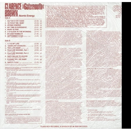 Clarence "Gatemouth" Brown - Atomic Energy - Vinyl