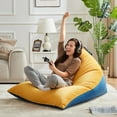 thumbnail image 2 of Bean Bag Chair Cover (No Filler) 400L Yellow, 2 of 5
