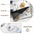 thumbnail image 6 of Round Rug 5Ft Washable Non-Slip, Spring Blue Floral Circle Area Rugs for Living Room Bedroom, Country Garden Wildflowers Botanical Indoor Floor Mats Carpet Runner for Home Decor Aesthetic, 6 of 8