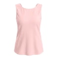 thumbnail image 5 of Josdec Women's Fashion Eyelet Embroidery Sleeveless Tank Top Round Neck Twist Open Back Knot Casual Solid for Summer Beach Vacation Camisole, 5 of 7