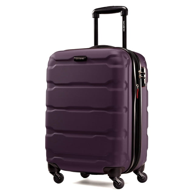 Maleta de mano rígida Samsonite Omni PC de 20 pulgadas, color morado