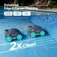 thumbnail image 4 of UBoter E10 Cordless Robotic Pool Cleaner,Pool Vacuum, Dual-Layer Filtration,Powerful Obstacle Crossing, Enhanced Edge & Corner Cleaning,120-150 Min for Above-Ground & Flat-Bottom Pools to 860 Sq.ft, 4 of 9