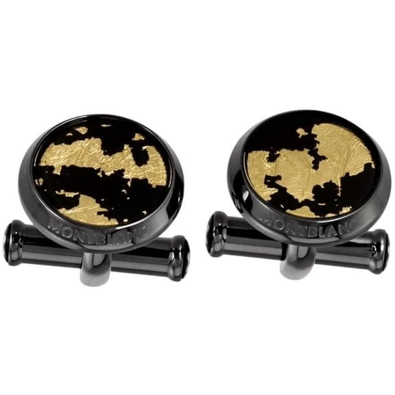 Sartorial Black Stainless Steel Cuff Links