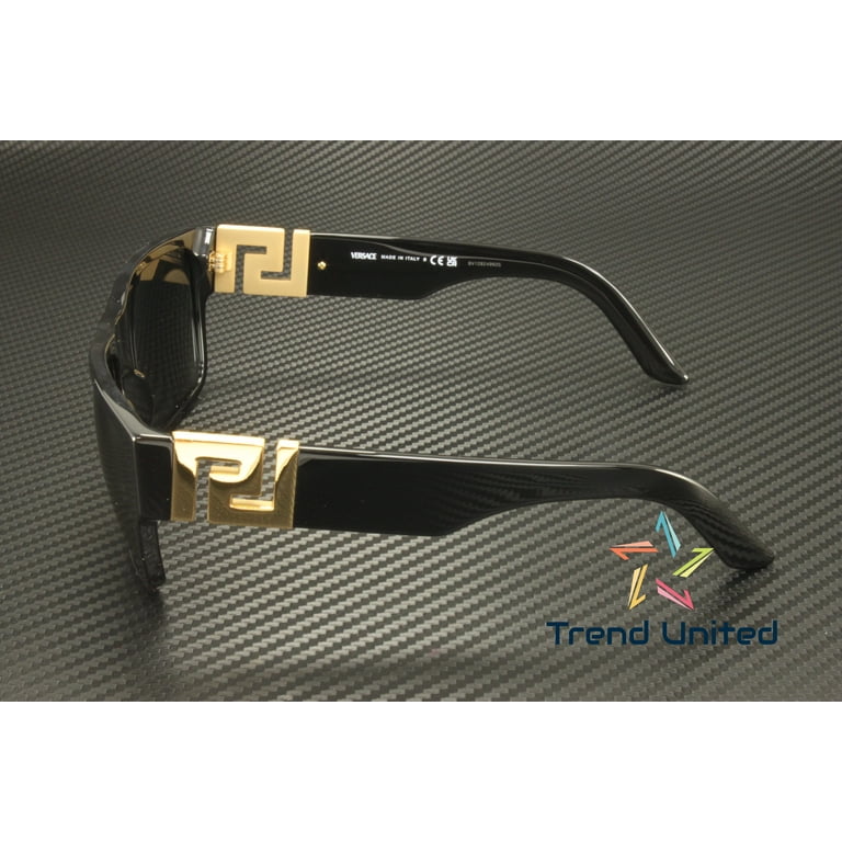 Versace Men's VE4296 59mm Black Gray Sunglasses Stylish UV
