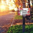 thumbnail image 2 of Post Letter Box Cover Home Sweet Home Mailwraps&nbsp;Mailbox Covers with Magnetic Strips 21×18 Inch Perfect for Outdoor Display Red Roses Watercolor Vivid Plants Flowers in Full Bloom,Postbox Cover, 2 of 6