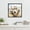Black, variant on Kate and Laurel Sylvie Funny Animal Polar Bear Selfie Framed Canvas Wall Art by The Creative Bunch Studio, 22x22 Black, Funny Cute Animal Art for Wall