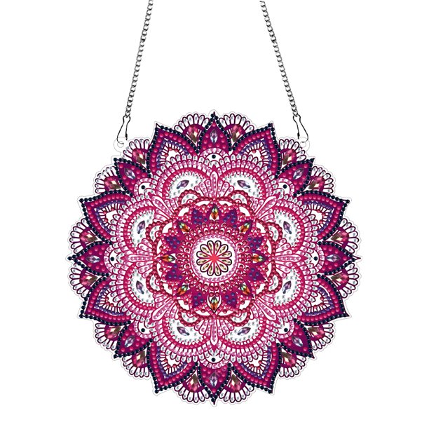 Rehinestones Adornos Escritorio Espejo Diamante Kits Arte Diamantes Mandala Acrílico Forma Especial Kit Mesa Estética La Pared Del