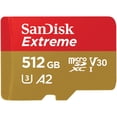thumbnail image 1 of Memoria Micro SD 512GB SANDISK Extreme 4K Clase 10 A2 V30 SDSQXA1-512G-GN6MA SanDisk SDSQXA1-512G-GN6MA, 1 of 6